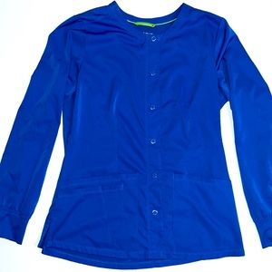 Royal Blue Scrub Jacket